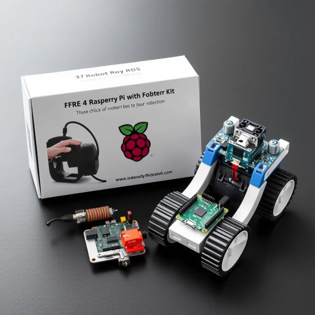 3. Raspberry Pi 4 Starter Kit with Robotics Pack